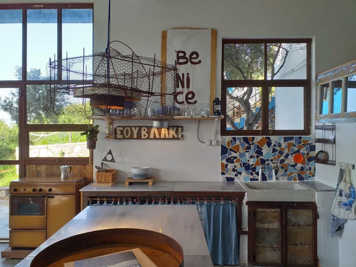 Saveriako, Paradise For Relaxed Free Spirits Villa Agia Pelagia  Buitenkant foto